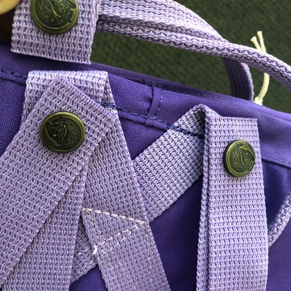 Fjallraven Kanken Backpack Color Purple - Picture 6 of 7